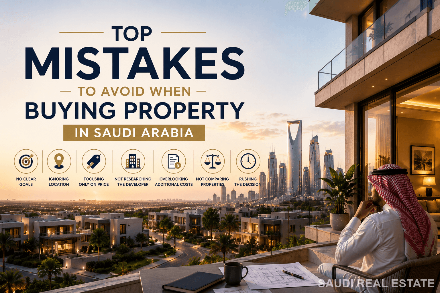 Top Mistakes to Avoid When Buying Property in Saudi Arabia
